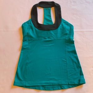 Aqua Teal Lululemon Athletica Support Tank Top M